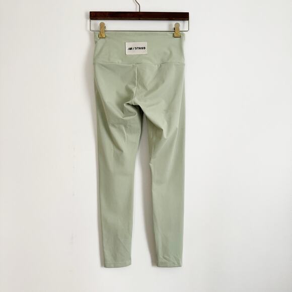 STAUD New Balance Lace Up Leggings Mint Green Small S - Picture 7 of 11
